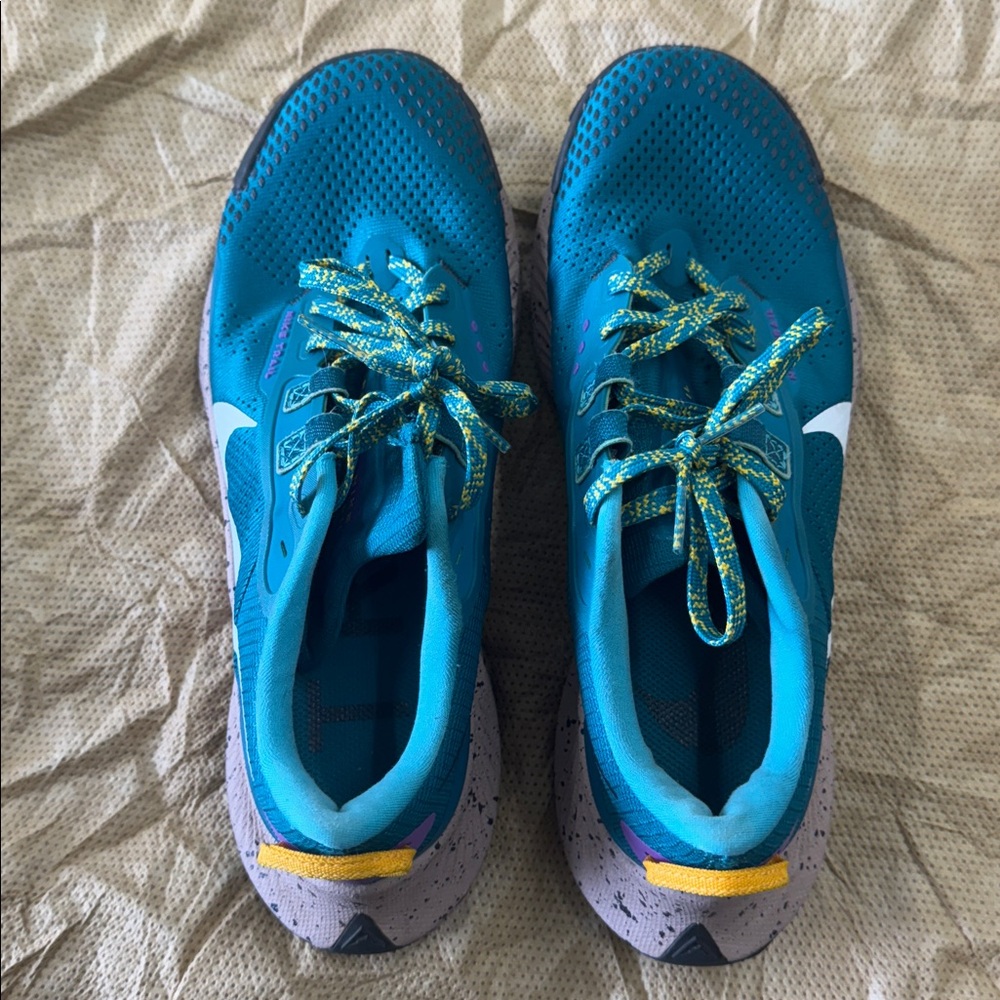 Nike Pegasus Trail Turquoise Athletic Shoes